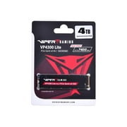 Patriot Memory Viper VP4300 Lite 4TB M.2 PCIe Gen4 x4 SSD, Compatible with PS5 - VP4300L4TBM28H