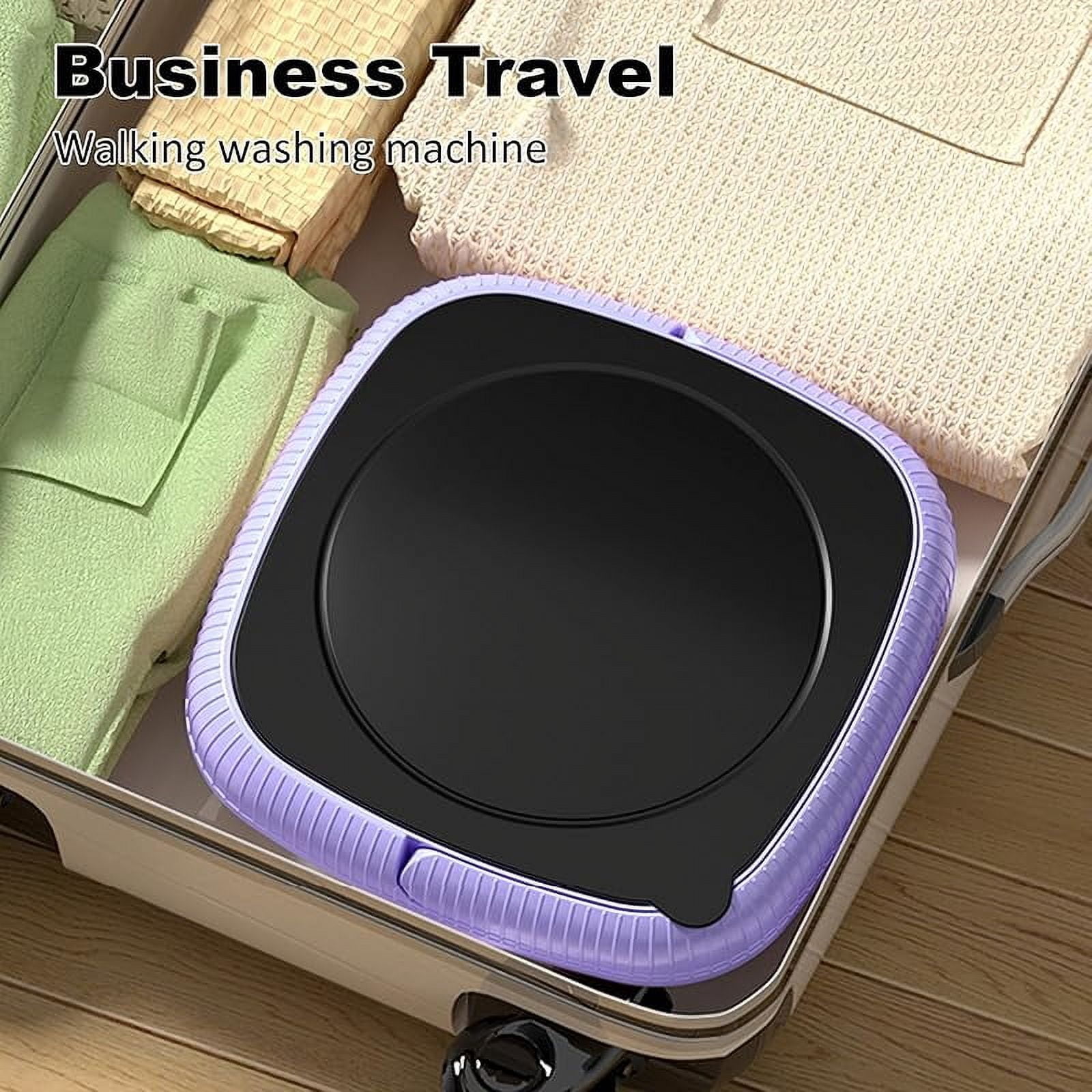 Portable Small Washing Machine,13L Capacity Foldable Mini Washer,Ideal for Baby Clothes, Underwear & Small Items. Perfect for Apartments, Dorms, RVs & Travel (Green)