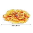 thumbnail image 3 of Dainzusyful Home Decor Rug Heat Transfer 3D Shaped Flower Floor Mat Sofa Bedroom Living Room CarpetArea Rug, 3 of 6