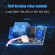 thumbnail image 1 of 5V/12V/24V Single Button Relay Module One-key Start-stop Microcontroller Control, 1 of 7