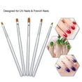 thumbnail image 2 of Kit de cepillos para uñas, 5 uds., pinceles para construcción de uñas, puntas para decoración d Carevas Cepillos de uñas, 2 of 7