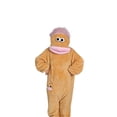 thumbnail image 3 of Big Mouth Monster Onesie Pajamas, Silly Funny Plush Monster One Piece, Ultra-Soft Plush Hooded Loungewear for Adult Sleepwear Cosplay, S, 3 of 5