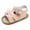 Pink, variant on Weebloom Baby Girl Sandals,Summer Children Toddler Shoes Flat Bottom Light Buckle Open Toe Bow Sandals Trendy 0-6 Months