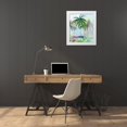 thumbnail image 3 of Jensen, Asia 15x17 White Modern Wood Framed Museum Art Print Titled - Tropical Summeer, 3 of 4