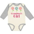 thumbnail image 3 of Inktastic Grandma's Girl Grandaughter Girls Long Sleeve Baby Bodysuit, 3 of 5