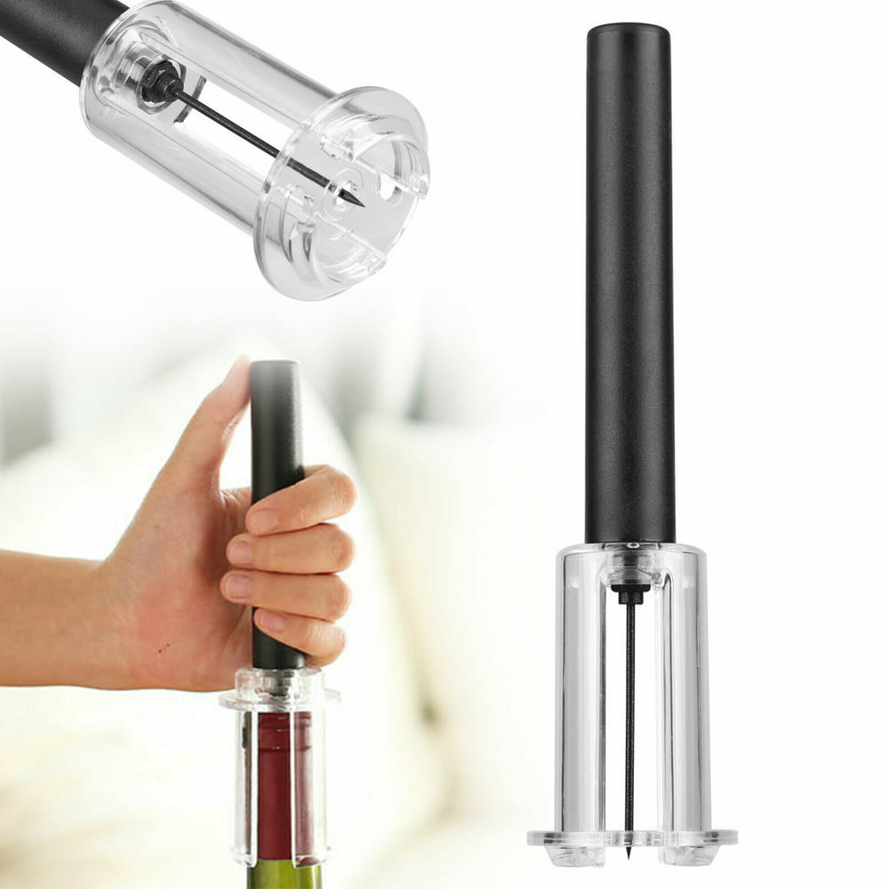 Wine Opener, Air Pressure Pump Wine Bottle Opener Cork Remover Pop Corkscrew Without Tool
