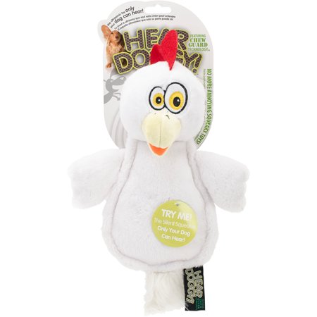Hoor Doggy Flattie Olifant Met Chew Guard – Ultrasoon Piepspeelgoed Voor Honden, Geluid Alleen Hoorbaar Voor Honden