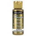thumbnail image 3 of DecoArt Dazzling Metallics Acrylic Color, 2 oz., Splendid Gold, 3 of 10