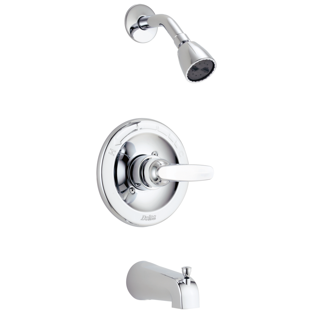 Delta Foundations MonitorÂ® 13 Series Tub & Shower Trim in Chrome