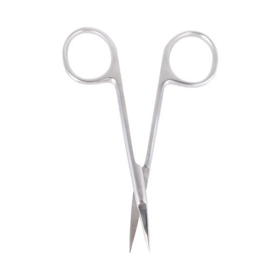 BOKYAN Professional Curved Blade Cuticle Scissors – Stainless Steel, Precise Pointed Tip for Nail Care, Lightweight & Durable