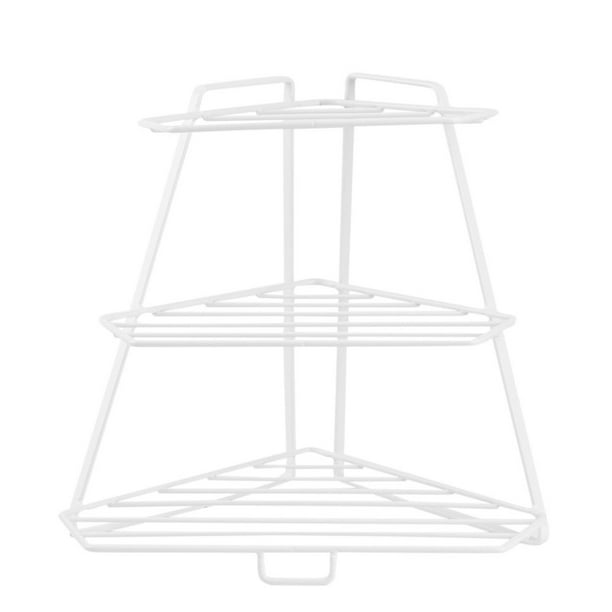 AMERTEER 3Tier Corner Shelf Counter Storage Stand Cupboard Shelf