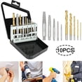 thumbnail image 3 of 10X Damaged Screw Extractor Left Hand Cobalt Drill Broken Bolt Out Kit B .FAST ` F0T7, 3 of 9