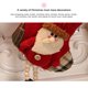 thumbnail image 3 of Advancent Medias navideñas de tela no tejida, calcetines de caramelo de apertura amplia, bolsa de regalo colgante para el hogar con pierna Kits de decoración para fiestas Muñeco de nieve, 3 of 6