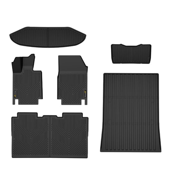 TPE Floor Mats Cargo Liner Truck Bed Mat Fit For 2023-2025 Tesla Cybertruck