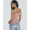 thumbnail image 4 of 5 Pack: Women's Ribbed Spaghetti Strap Camisole Seamless Tank Top, 4 of 6