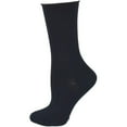 thumbnail image 2 of Sierra Socks Women's Bamboo Crew Socks, Colorful Roll Top Crew Socks, Soft & Comfortable Socks For Women, 3 Pair Pack, 2 of 3