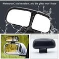 thumbnail image 5 of Espejo retrovisor de ángulo amplio para coche, espejo retrovisor 2 en 1 con ángulo ajustable, espejo auxiliar para coche, SUV, RV, izquierda, 1 unidad, 5 of 5