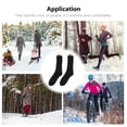 thumbnail image 5 of SENSETH 1 Pair Socks Cotton Double-layer Warm Battery Heating Socks Heated Thermal Socks Battery Operated Winter Warm Keeping Socks Not Included Battery, 5 of 8