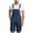 Blue, variant on Afuyipoi Men's Washed Denim Overalls Shorts, with Chest Pocket Workwear Bib Shorts with Adjustable Straps Black L
