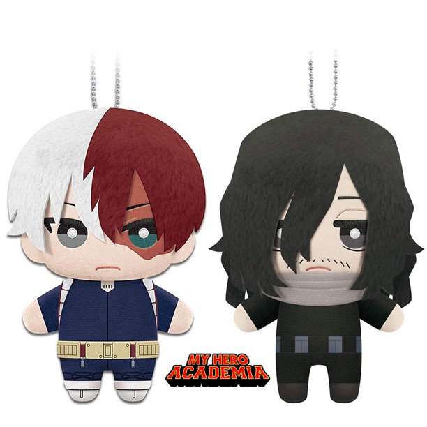 Warp Gadgets My Hero Academia Bundle 6 Inch Todoroki Amd Shota Aizawa Plush Danglers From Banpresto 2 Items Walmart Com Walmart Com