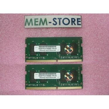 8GB (2x4GB) DDR4 2400MHz SO-DIMM Crucial CT2K4G4SFS824A Equivalent RAM Memory (3rd Party)