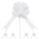 thumbnail image 1 of 10 piezas de lazo grande de 8 pulgadas para ramos de flores, blanco, 1 of 7