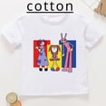 thumbnail image 2 of Camiseta de algodón con estampado de circo digital increíble para niños, camisetas de verano para niñas, ropa para bebés, camiseta de manga corta con dibujos animados para niños, 2 of 5