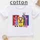thumbnail image 2 of Camiseta de algodón con estampado de circo digital increíble para niños, camisetas de verano para niñas, ropa para bebés, camiseta de manga corta con dibujos animados para niños, 2 of 5