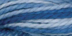 DMC Pearl Cotton Skein Size 5 27.3yd-Variegated Cornflower Blue