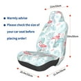 thumbnail image 2 of Lsque Tropical Flamingo Pattern Car Seat Covers for Front Seats , Waterproof Seat Covers for Cars, Sporty Front Seat Covers,Car Seat Cover Protector Front Seats, 2 of 5