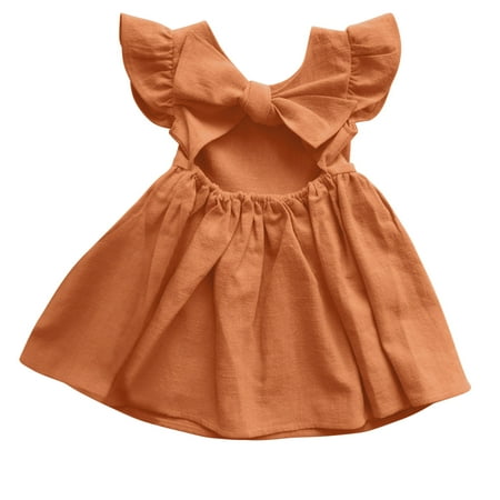 

KmaiSchai Christmas Dress 2T Toddler Kids Girls Solid Short Fly Sleeve Bowknot Tulle Ball Gown Dress Princess Clothes Fancy Tween Dresses Girl Christmas Dress Dark Princess Dress Dress For Girls Wed