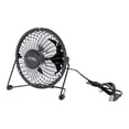 thumbnail image 1 of Mini Ventilador USB 4 Pulgadas Adir 12391 - Metálico, Silencioso y Ajustable 360° - Para Escritorio, Laptop y Oficina, 1 of 5