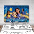 thumbnail image 3 of Fondo de deseos para fiesta de cumpleaños de la princesa Asha, suministros para pancartas, película de animación del centenario, fondo fotográfico, 3 of 5