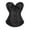 Black, variant on Fesfesfes Women's Shapewear Bodysuit Gothic Corset Waist Vest Girdle Lace Up Court Corset Clothes Sale
