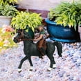 thumbnail image 4 of Horse with Riders Riding Figurine Ornaments Animal Figure for 4-7 Years Old, 4 of 8