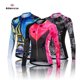 thumbnail image 2 of Maillot de ciclismo de verano fino de manga larga para equipo al aire libre para bicicleta de mujer, conjuntos de ciclismo de montaña, top deportivo, maillot de ciclismo para mujer, 2 of 5