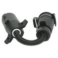 thumbnail image 1 of RV Trailer Wiring Connector, Easy Plugging 7 Way Trailer Plug Adapter Weatherproof Coiled Cable  for Cars Trucks, 1 of 7