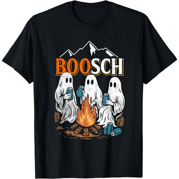 Boosch Halloween Ghost T-Shirt , Vintage T-Shirt