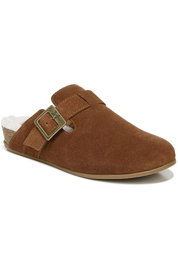 Womens Maui Leather Slip On Mules