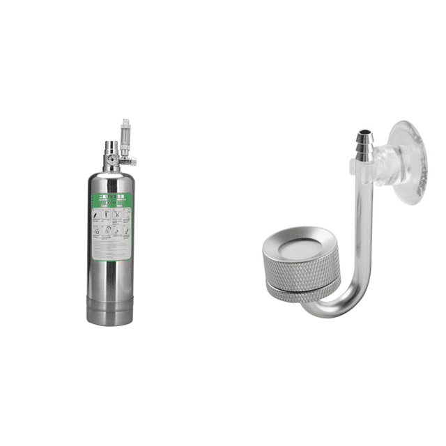 2L Reactor Dióxido Carbono Rium DIY Kit Generador Cilindro CO2 Aqua