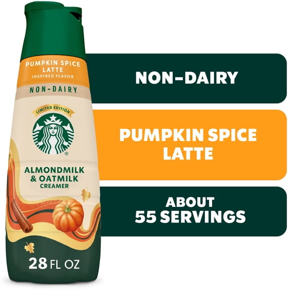 Starbucks Pumpkin Spice Non-Dairy Creamer, 28 fl. oz. Bottle 28 fl oz