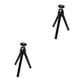 thumbnail image 4 of sweethay Soporte para trípode Selfie Soporte para teléfono Soporte para teléfono móvil con control remoto Bluetooth Soporte para trípode flexible Negro 2piezas, 4 of 5
