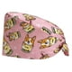 thumbnail image 3 of Gorros de trabajo con estampado de enfermera quirúrgica con estilo, gorros de trabajo elásticos odontología, gorro para fregar, gorro B Macarena Sombreros abultados, 3 of 6
