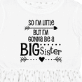 thumbnail image 4 of Inktastic So I'm Little, but I'm Gonna Be a Big Sister Girls Toddler Dress, 4 of 5