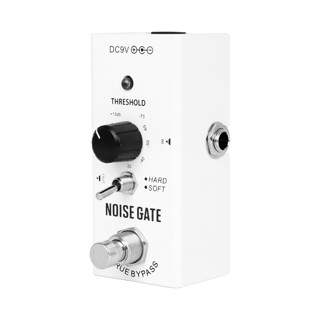 Rowin Noise Gate Pedal, Guitar Noise Killer Suppressor Effect with