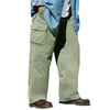 Boulder Creek By Kingsize Men's Big & Tall Renegade Side-Elastic Waist Cargo Pants