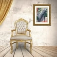 thumbnail image 3 of Parker, Jennifer Paxton 15x18 Gold Ornate Wood Framed with Double Matting Museum Art Print Titled - Angled Spaces II, 3 of 4