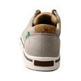 thumbnail image 4 of Men's Twisted X MHYC018 Hooey Loper Sneaker Light Grey Fabric 9 M, 4 of 5