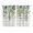 Sage Green, variant on Red Eucalyptus Leaves Kitchen Curtains 63 Inch Length, Summer Botanical Weeping Wooden Grommet Top Bedroom Living Room Curtains, Light Filtering Cafe Curtain Drapes 2 Panels Set 84''x63''