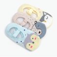 thumbnail image 2 of TELOLY 4Pairs Toddler Socks,Suitable for Many Occasions Toddler Socks 2T-3T,Sole Anti-Slip Texture Baby Socks,Style3, 2 of 4